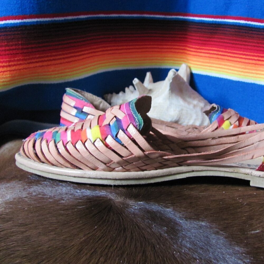 ARTESANIAS ANGEL HURRACHI SANDALS SZ 9 PRE - Picture 9 of 14